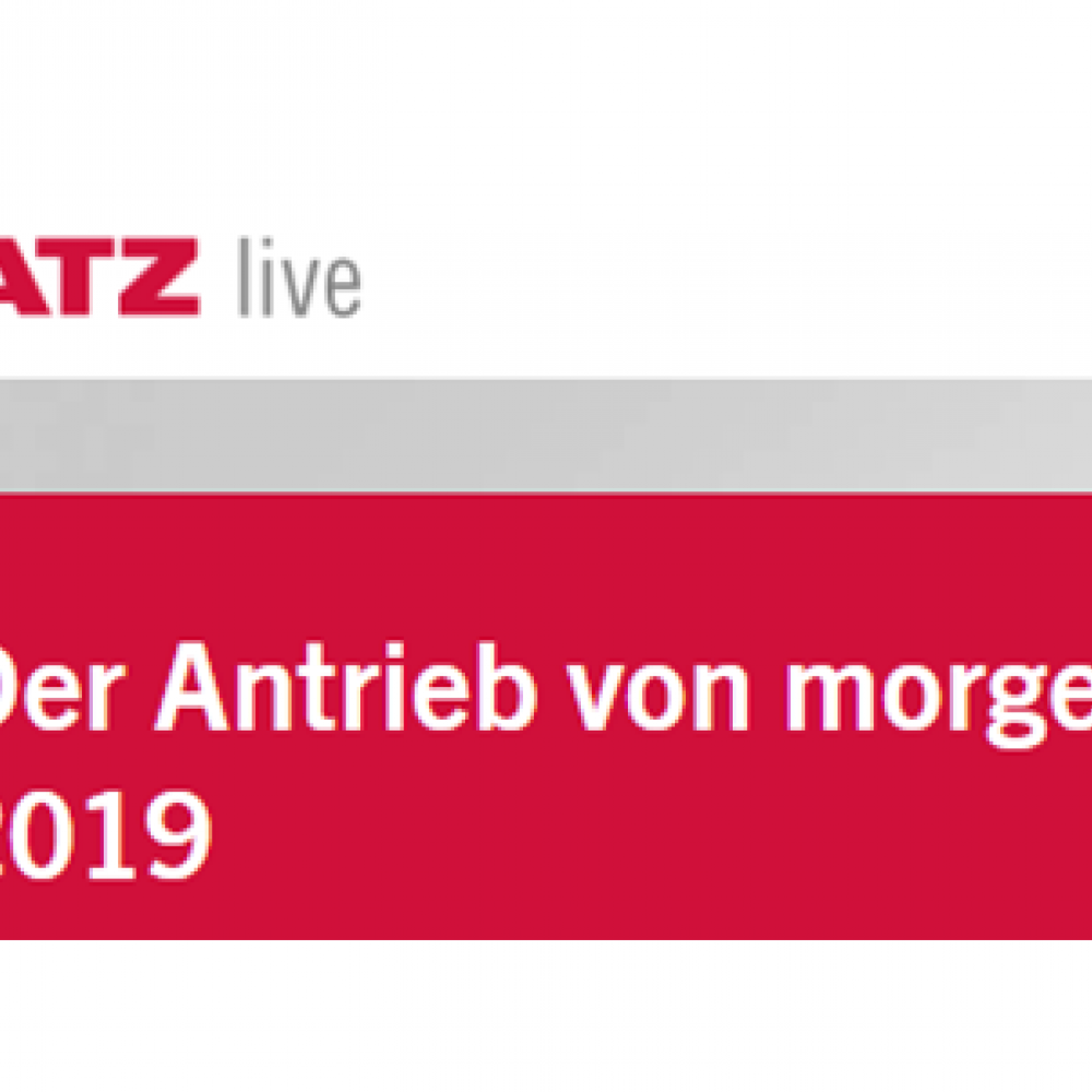 Der Antrieb von morgen 2019