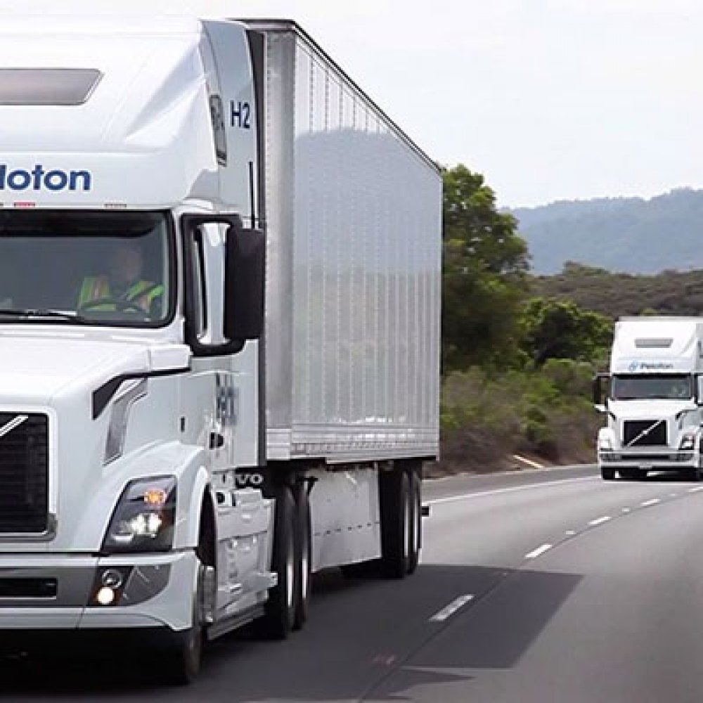 Autonomous Guided Platooning of Big Rigs Could Arrive Before Robo-Taxis